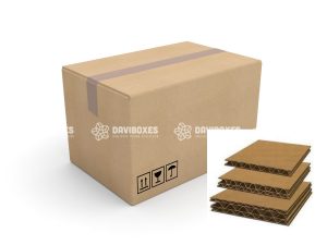 Hộp carton dẹt 30x25x03 | DVD05